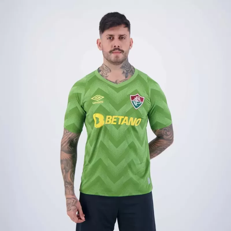 2024 2025 Fluminense Mens Goalkeeper Soccer Jersey Green
