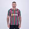 2024 2025 Fluminense Mens Home Soccer Jersey Garnet Green 2024 2025 Fluminense Mens Home Soccer Jersey Garnet Green