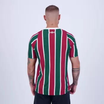 2024 2025 Fluminense Mens Home Soccer Jersey Garnet Green