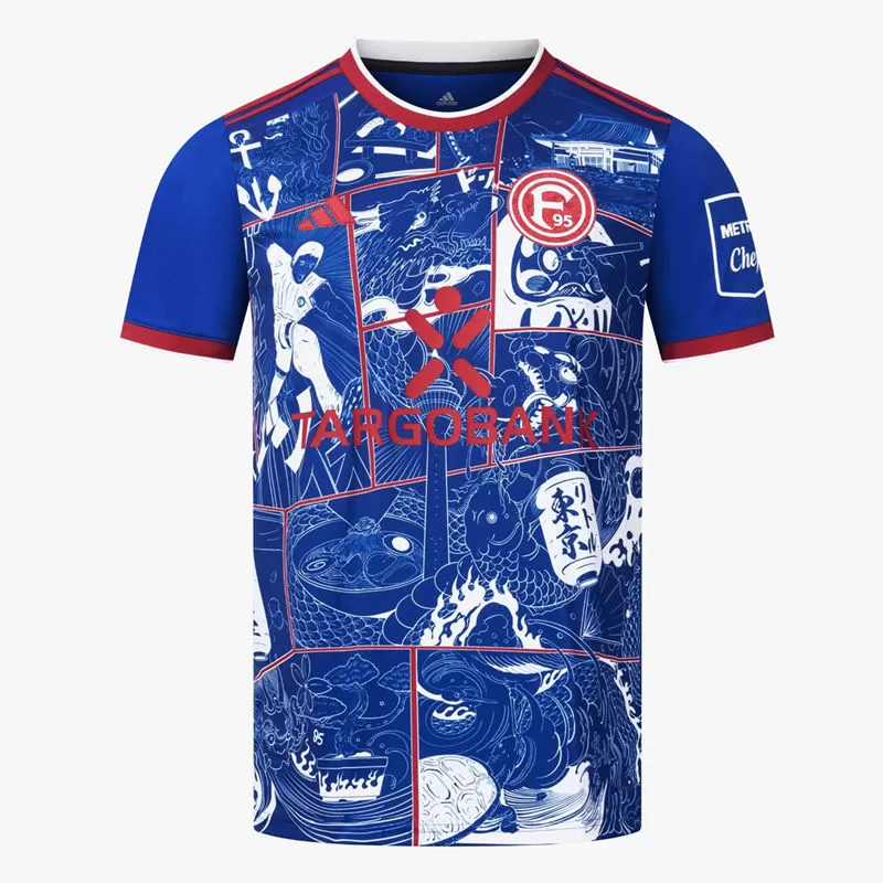 2024 2025 Fortuna Dusseldorf Mens Daruma Soccer Jersey Blue Luck 2024 2025 Fortuna Dusseldorf Mens Daruma Soccer Jersey Blue Luck