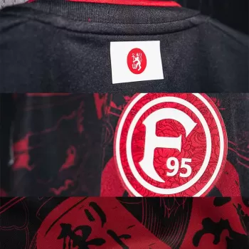 2024 2025 Fortuna Dusseldorf Mens Katana Soccer Jersey Black Cultural 2024 2025 Fortuna Dusseldorf Mens Katana Soccer Jersey Black Cultural