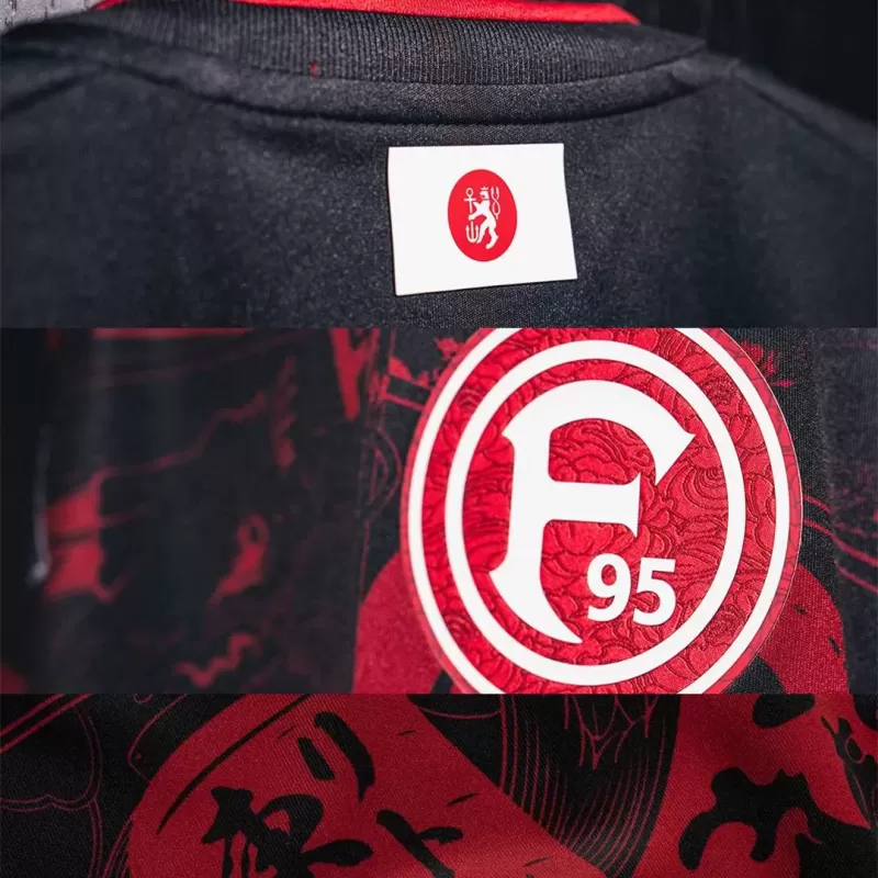 2024 2025 Fortuna Dusseldorf Mens Katana Soccer Jersey Black Cultural 2024 2025 Fortuna Dusseldorf Mens Katana Soccer Jersey Black Cultural
