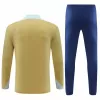 2024 2025 France Mens Gold Training Technical Soccer Tracksuit Kit 2024 2025 France Mens Gold Training Technical Soccer Tracksuit Kit