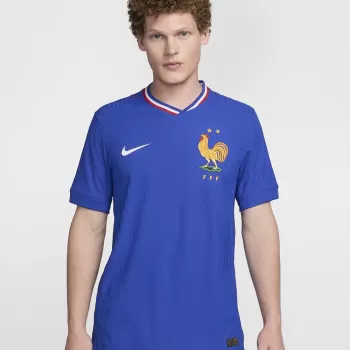 2024 2025 France Mens Home Authentic Soccer Jersey Player Version
