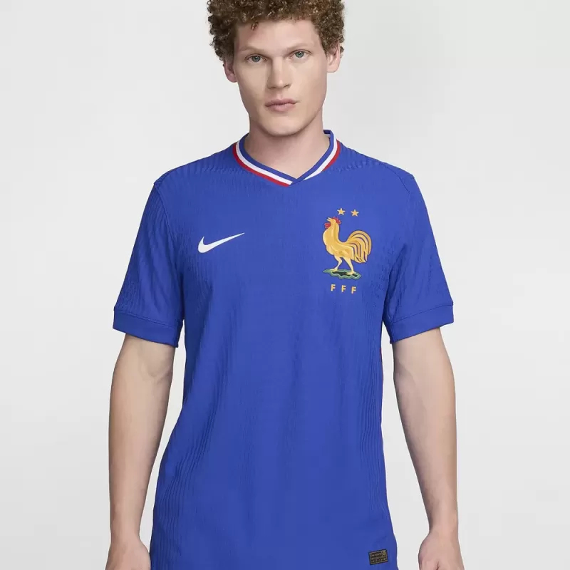 2024 2025 France Mens Home Authentic Soccer Jersey Player Version 2024 2025 France Mens Home Authentic Soccer Jersey Player Version