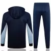 2024 2025 France Mens Navy Hooded Presentation Soccer Tracksuit Kit 2024 2025 France Mens Navy Hooded Presentation Soccer Tracksuit Kit