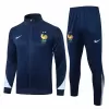 2024 2025 France Mens Navy Training Presentation Soccer Tracksuit Kit 2024 2025 France Mens Navy Training Presentation Soccer Tracksuit Kit