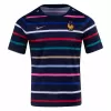 2024 2025 France Mens Pre Match Training Soccer Jersey Navy