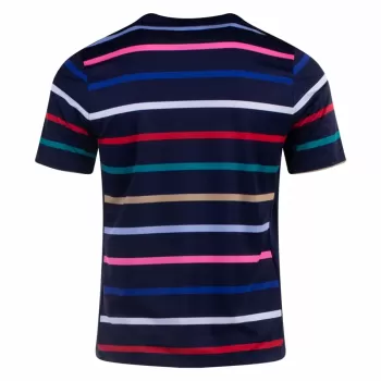 2024 2025 France Mens Pre Match Training Soccer Jersey Navy