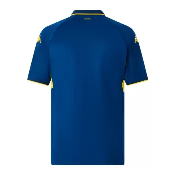 2024 2025 Genoa CFC Mens Fourth Soccer Jersey Gold Inserts