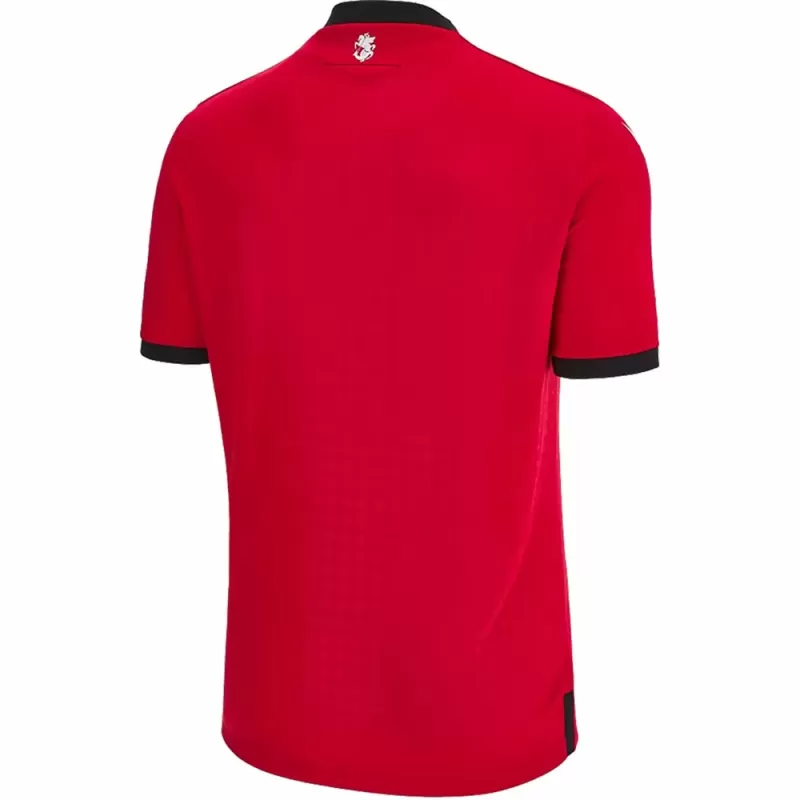2024 2025 Georgia Mens Third Soccer Jersey Red National Kit 2024 2025 Georgia Mens Third Soccer Jersey Red National Kit
