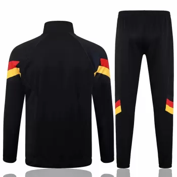 2024 2025 Germany Mens Black Training Presentation Soccer Tracksuit Kit