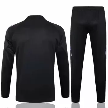 2024 2025 Germany Mens Black Training Technical Soccer Tracksuit Kit