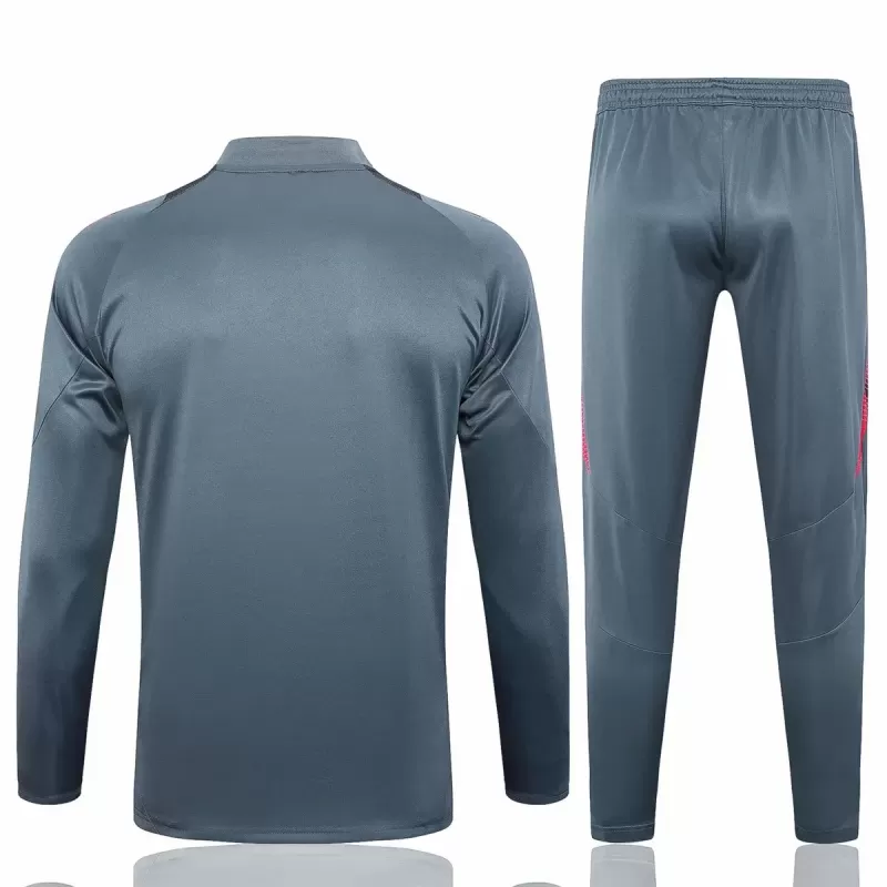 2024 2025 Germany Mens Grey Training Technical Soccer Tracksuit Kit 2024 2025 Germany Mens Grey Training Technical Soccer Tracksuit Kit