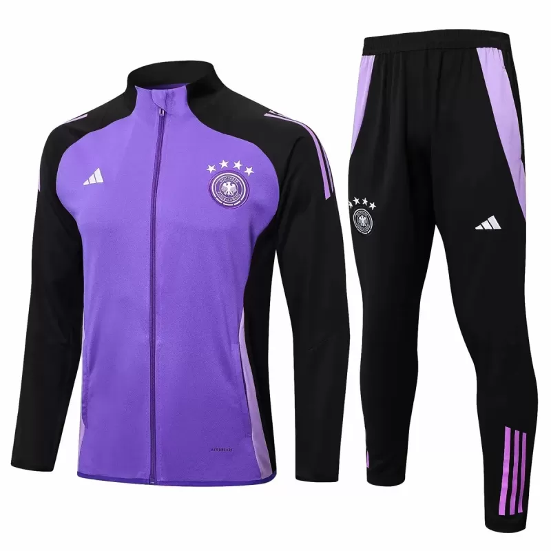 2024 2025 Germany Mens Purple Training Presentation Soccer Tracksuit Kit