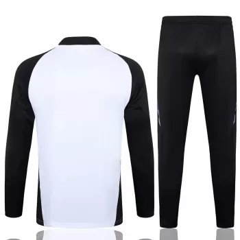 2024 2025 Germany Mens White Training Technical Soccer Tracksuit Kit