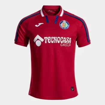 2024 2025 Getafe CF Mens Away Soccer Jersey 1994 Retro Style Red