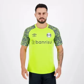 2024 2025 Gremio Mens Goalkeeper Training Soccer Jersey Green