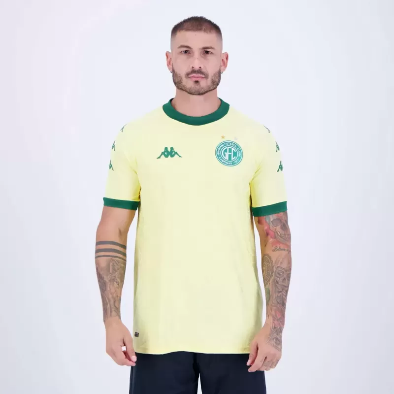 2024 2025 Guarani Mens Goalkeeper Away Soccer Jersey Yellow 2024 2025 Guarani Mens Goalkeeper Away Soccer Jersey Yellow