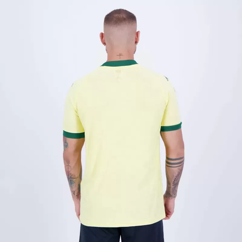 2024 2025 Guarani Mens Goalkeeper Away Soccer Jersey Yellow 2024 2025 Guarani Mens Goalkeeper Away Soccer Jersey Yellow