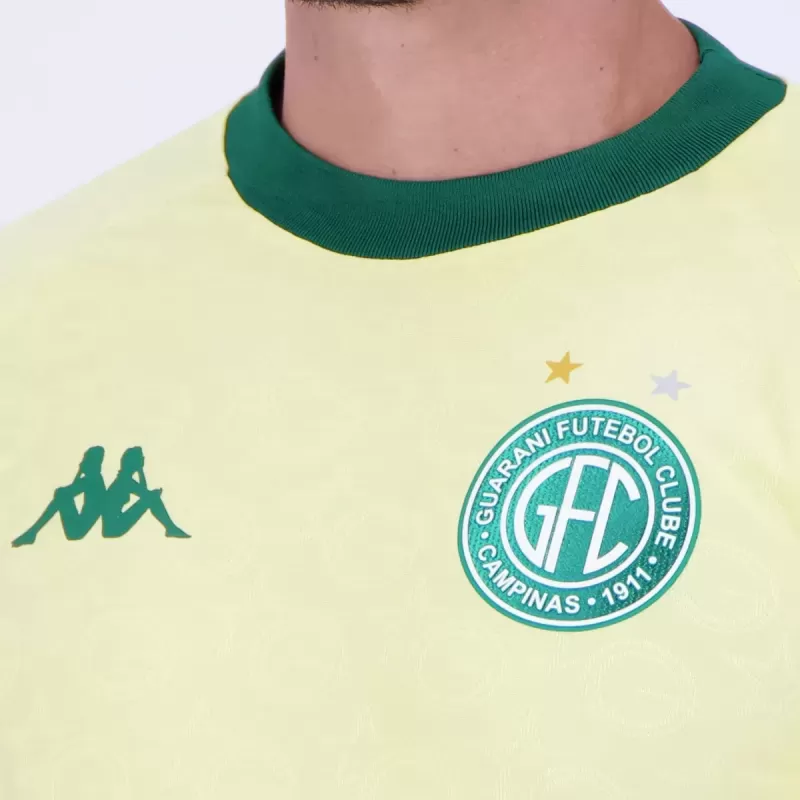 2024 2025 Guarani Mens Goalkeeper Away Soccer Jersey Yellow 2024 2025 Guarani Mens Goalkeeper Away Soccer Jersey Yellow