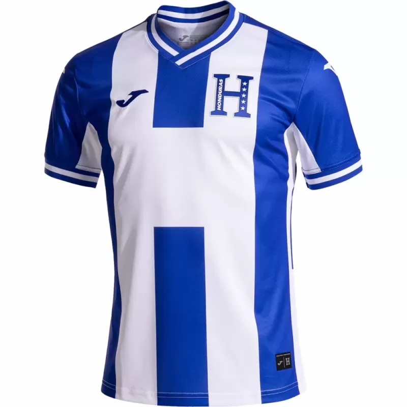 2024 2025 Honduras Mens Third Soccer Jersey White Blue Stripe 2024 2025 Honduras Mens Third Soccer Jersey White Blue Stripe