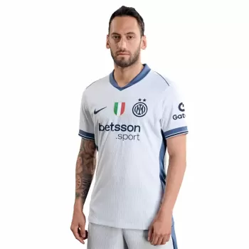 2024 2025 Inter Milan Mens Away Match Soccer Jersey Player Version Second Star