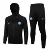2024 2025 Inter Milan Mens Black Training Hooded Presentation Tracksuit 2024 2025 Inter Milan Mens Black Training Hooded Presentation Tracksuit