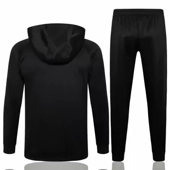 2024 2025 Inter Milan Mens Black Training Hooded Presentation Tracksuit 2024 2025 Inter Milan Mens Black Training Hooded Presentation Tracksuit