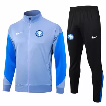 2024 2025 Inter Milan Mens Blue Training Presentation Soccer Tracksuit Kit