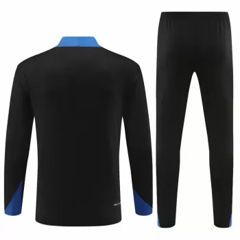 2024 2025 Inter Milan Mens Blue Training Technical Soccer Tracksuit Kit