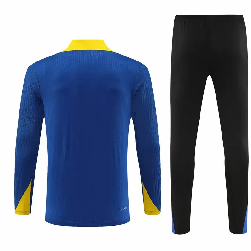 2024 2025 Inter Milan Mens Blue Yellow Training Technical Soccer Tracksuit Kit 2024 2025 Inter Milan Mens Blue Yellow Training Technical Soccer Tracksuit Kit