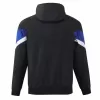 2024 2025 Inter Milan Mens Hooded Windrunner Soccer Jacket Black