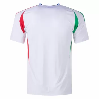 2024 2025 Italy Mens Away Soccer Jersey White Tricolore 2024 2025 Italy Mens Away Soccer Jersey White Tricolore