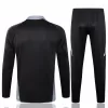 2024 2025 Italy Mens Black Training Technical Soccer Tracksuit Kit 2024 2025 Italy Mens Black Training Technical Soccer Tracksuit Kit
