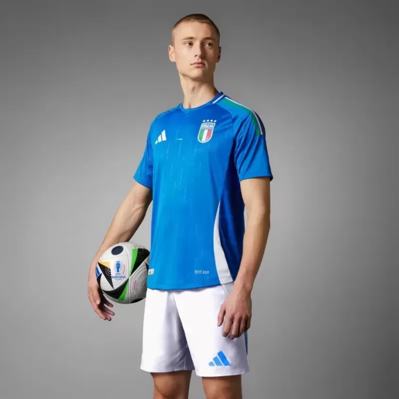 2024 2025 Italy Mens Home Authentic Soccer Jersey Player Version
