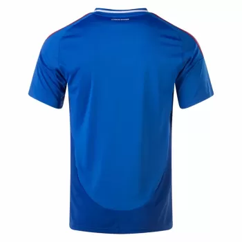 2024 2025 Italy Mens Home Soccer Jersey Tricolore Azure