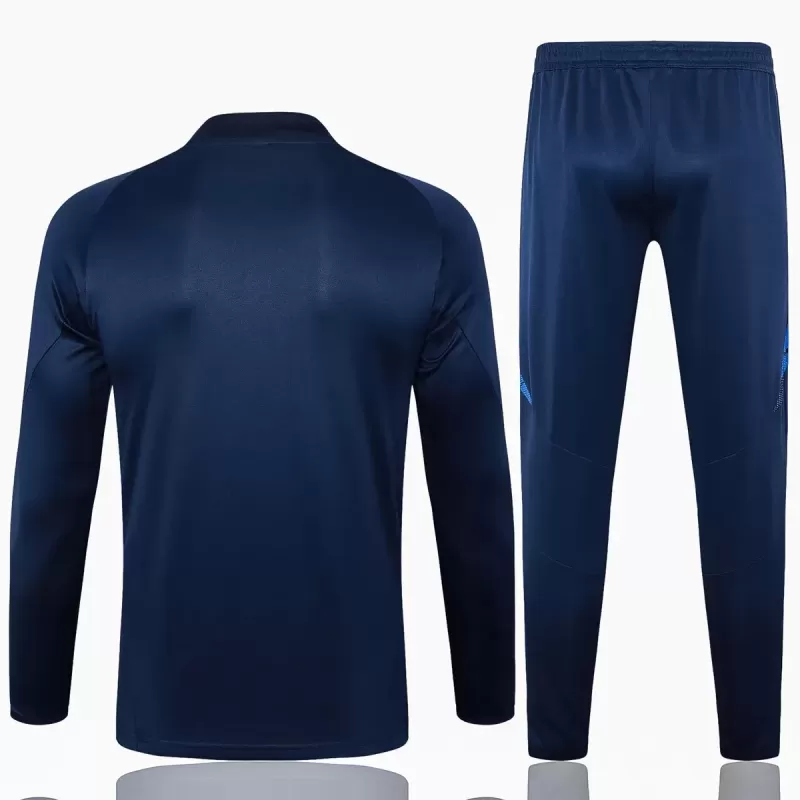 2024 2025 Italy Mens Navy Training Technical Soccer Tracksuit Kit 2024 2025 Italy Mens Navy Training Technical Soccer Tracksuit Kit