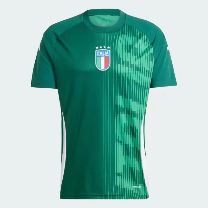 2024 2025 Italy Mens Pre Match Soccer Jersey Dark Green 2024 2025 Italy Mens Pre Match Soccer Jersey Dark Green