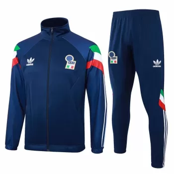 2024 2025 Italy Mens Training Presentation Soccer Tracksuit Tricolore