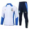 2024 2025 Italy Mens White Training Presentation Soccer Tracksuit Kit