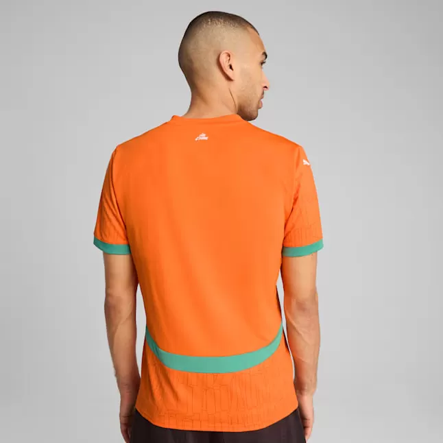 2024 2025 Ivory Coast Mens Authentic Home Soccer Jersey Orange 2024 2025 Ivory Coast Mens Authentic Home Soccer Jersey Orange