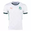 2024 2025 Ivory Coast Mens Away Soccer Jersey White Green