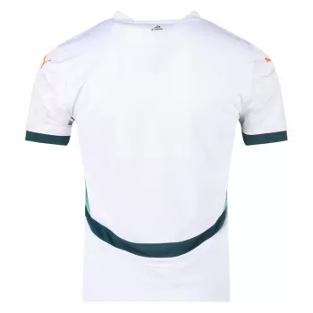 2024 2025 Ivory Coast Mens Away Soccer Jersey White Green 2024 2025 Ivory Coast Mens Away Soccer Jersey White Green