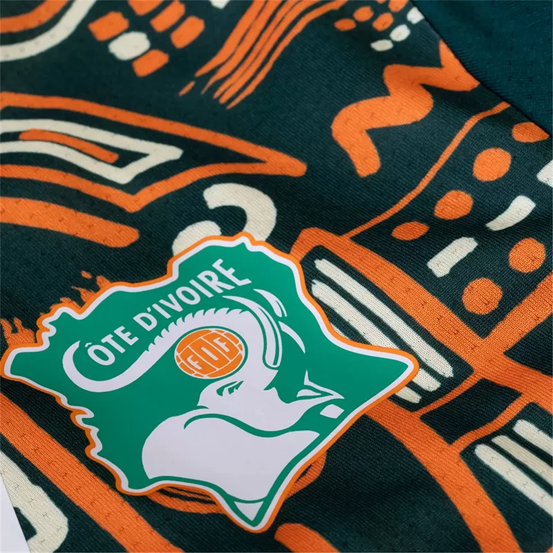 2024 2025 Ivory Coast Mens Pre Match Soccer Jersey Training 2024 2025 Ivory Coast Mens Pre Match Soccer Jersey Training