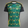 2024 2025 Jamaica Mens Away Soccer Jersey Black Multi Color