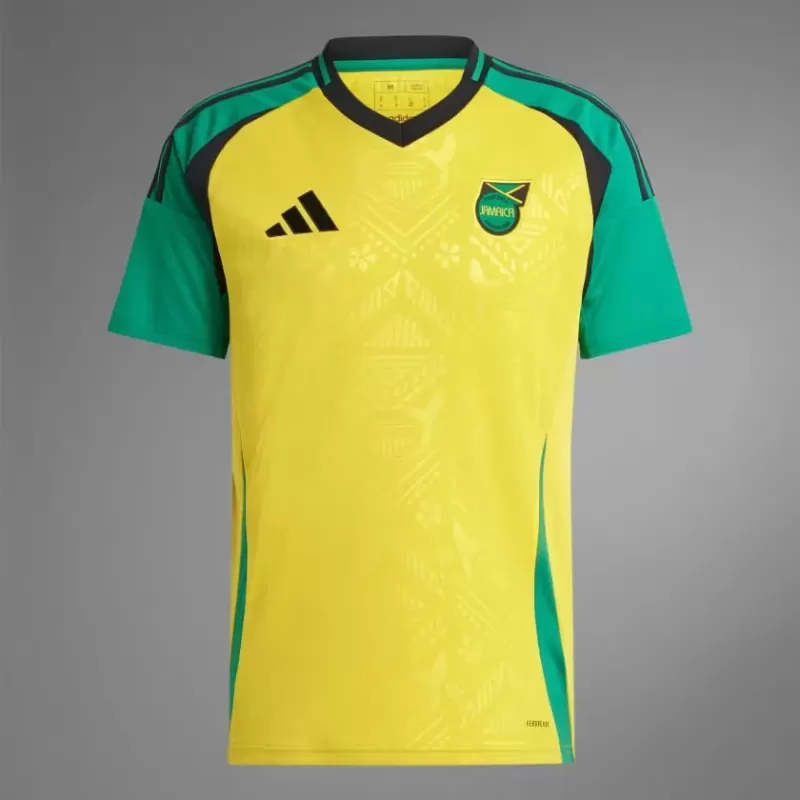 2024 2025 Jamaica Mens Home Soccer Jersey Hazy Yellow 2024 2025 Jamaica Mens Home Soccer Jersey Hazy Yellow