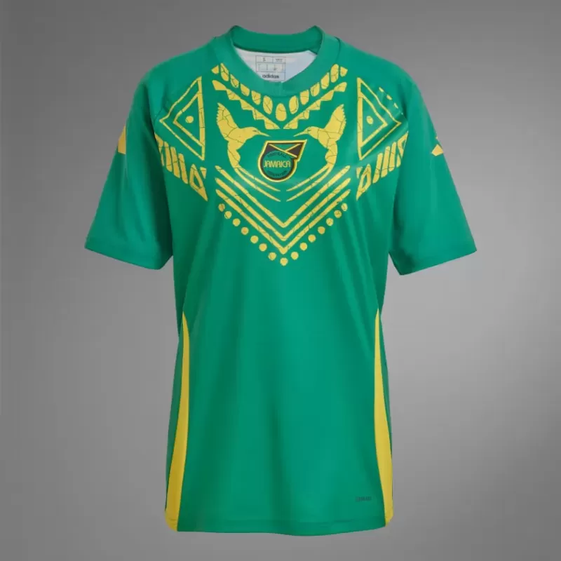 2024 2025 Jamaica Mens Pre Match Training Soccer Jersey