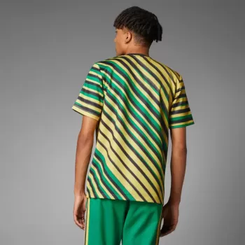 2024 2025 Jamaica Mens Trefoil Retro Soccer Jersey Yellow