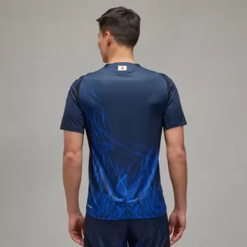 2024 2025 Japan Home Authentic Soccer Jersey Designer Collaboration Flame Graphic